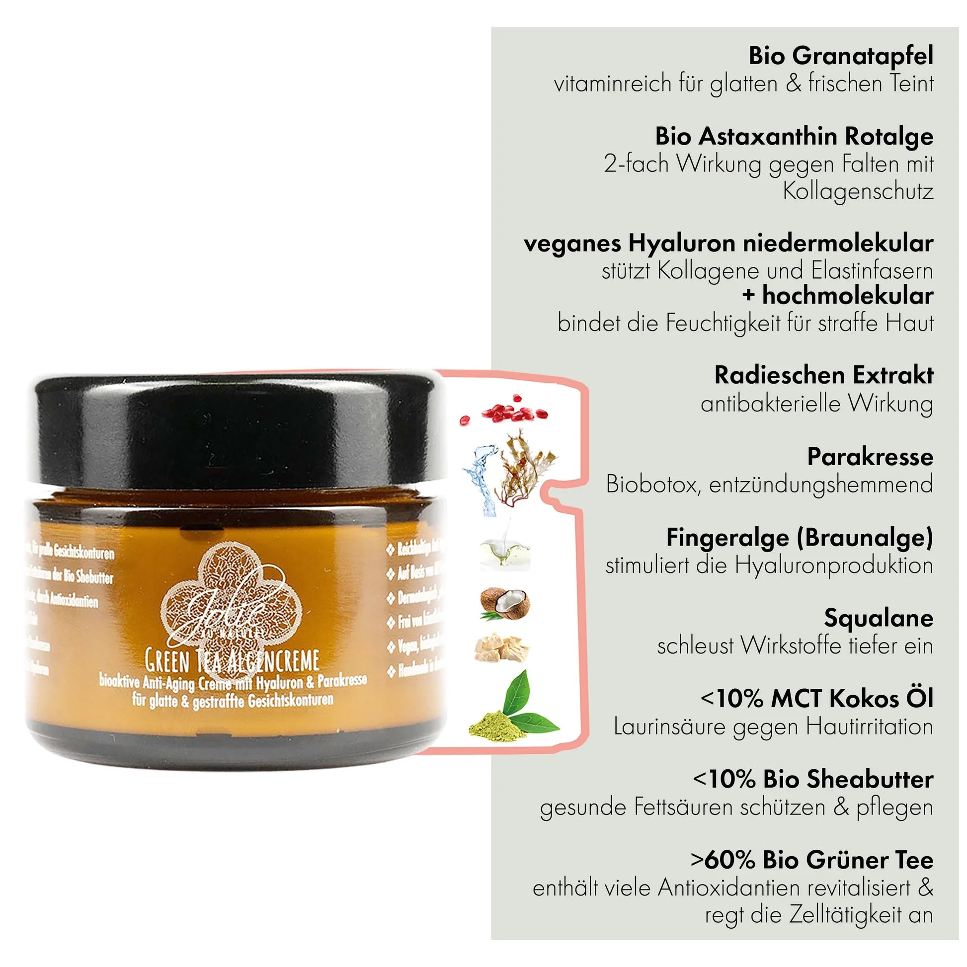 Anti Aging Creme mit Hyaluron