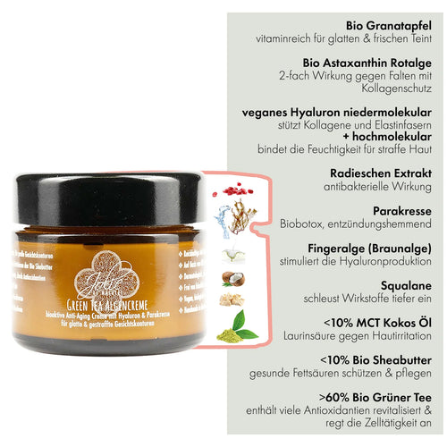 Anti Aging Creme mit Hyaluron