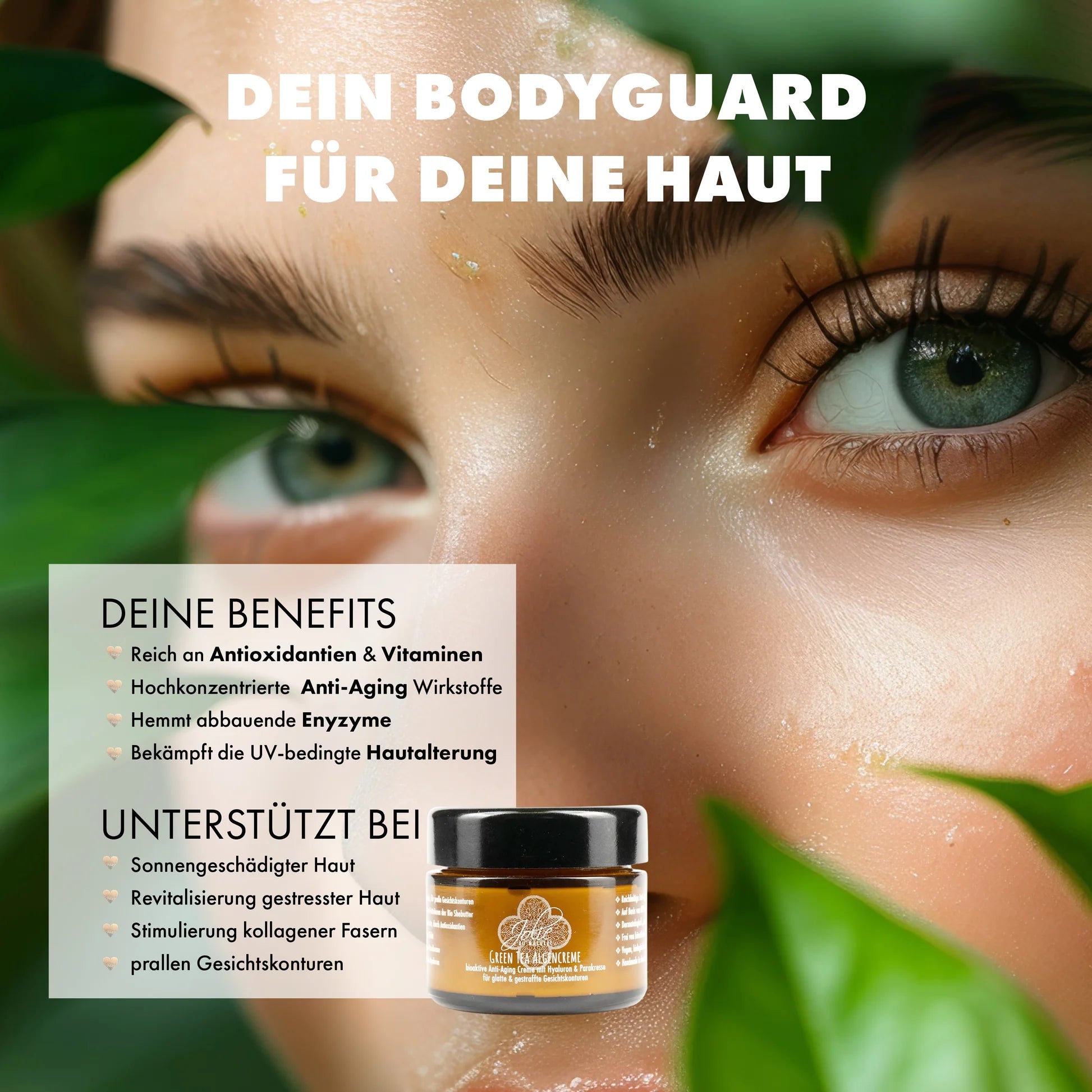 Anti Aging Creme mit Hyaluron