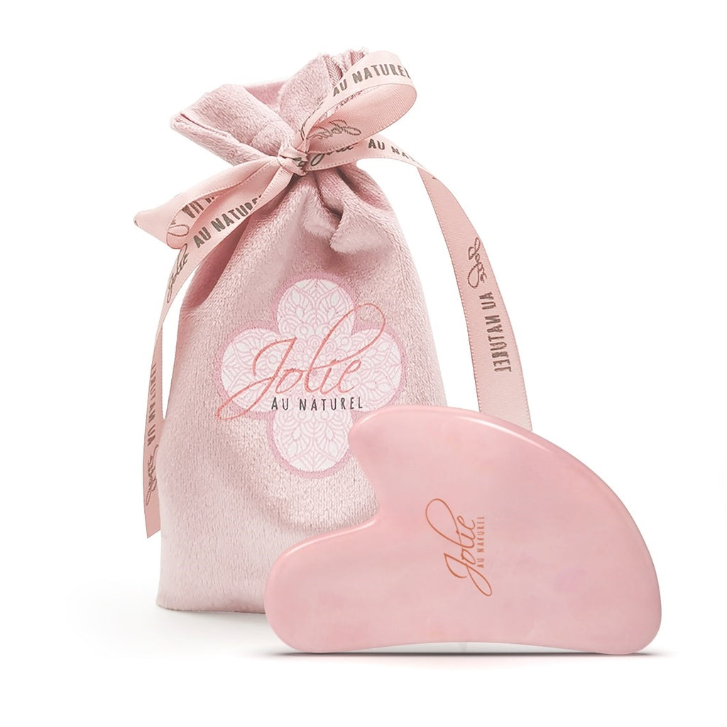 Rosenquarz Gua Sha Stein