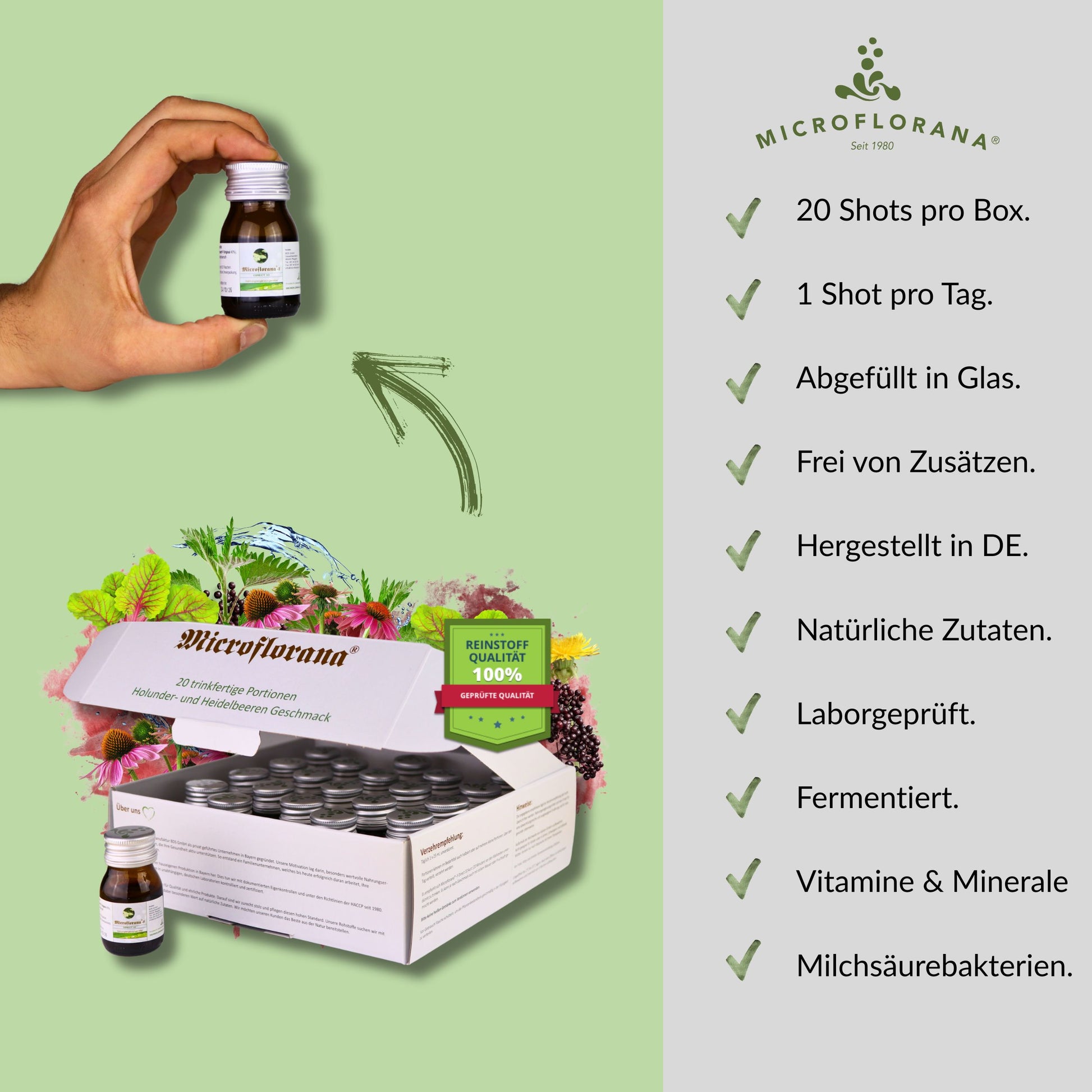 Microflorana-F Direct 10 Shots – 20 x 25 ml