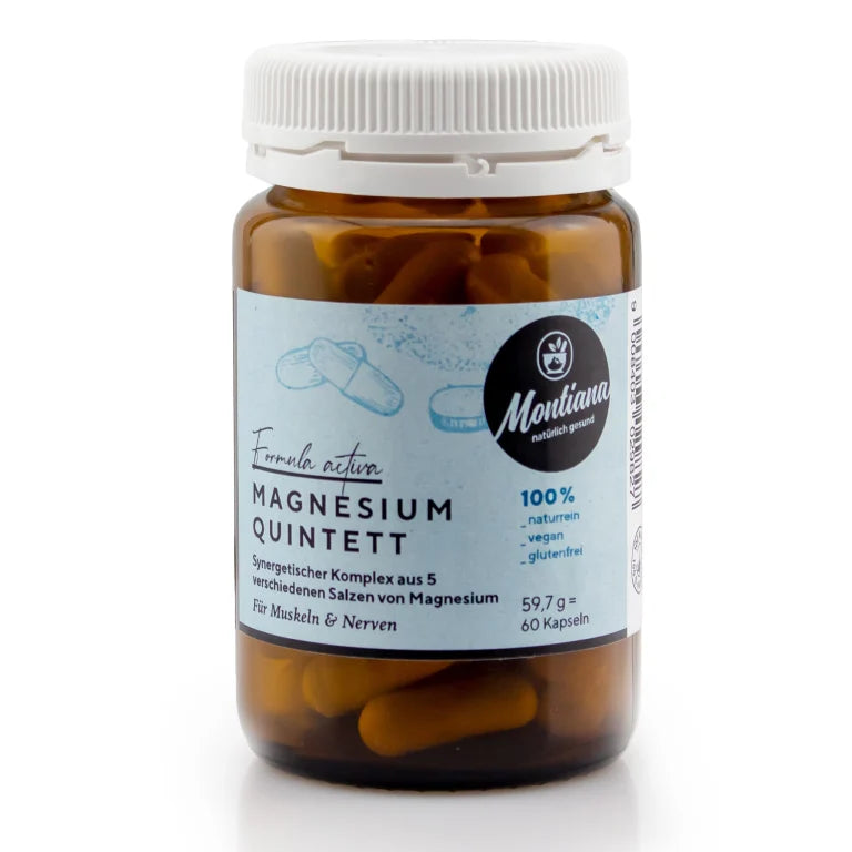 MAGNESIUM QUINTETT - für Muskel & Nerven