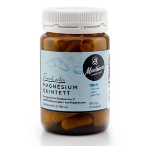 MAGNESIUM QUINTETT - für Muskel & Nerven