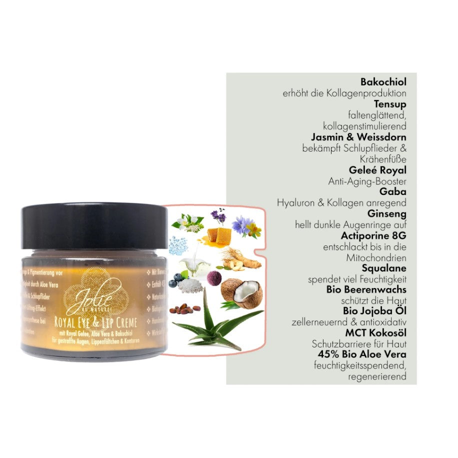 Royal Jelly Creme für die Augen